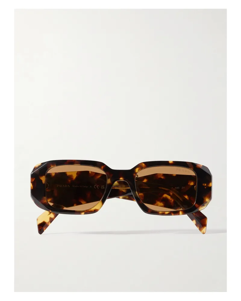 Prada Square-frame Tortoiseshell Acetate Sunglasses Tortoiseshell