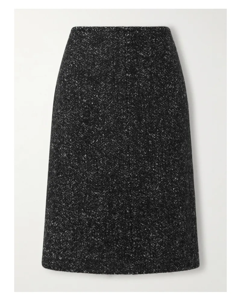 The Row Malva Wool Skirt - Gray Gray