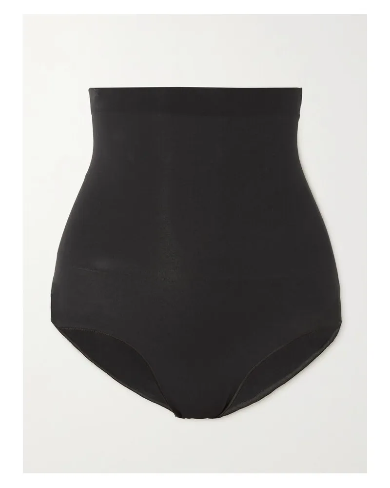 SKIMS Core Control High-waisted Brief – Onyx – Höschen - Schwarz Schwarz