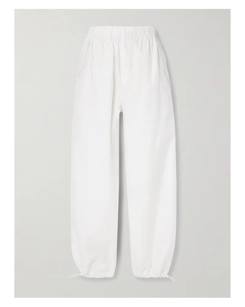 WARDROBE.NYC Beach Jogginghose Aus Shell Aus Einer Baumwollmischung - Weiß Weiß