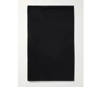 Ribbed Cashmere Snood - Black