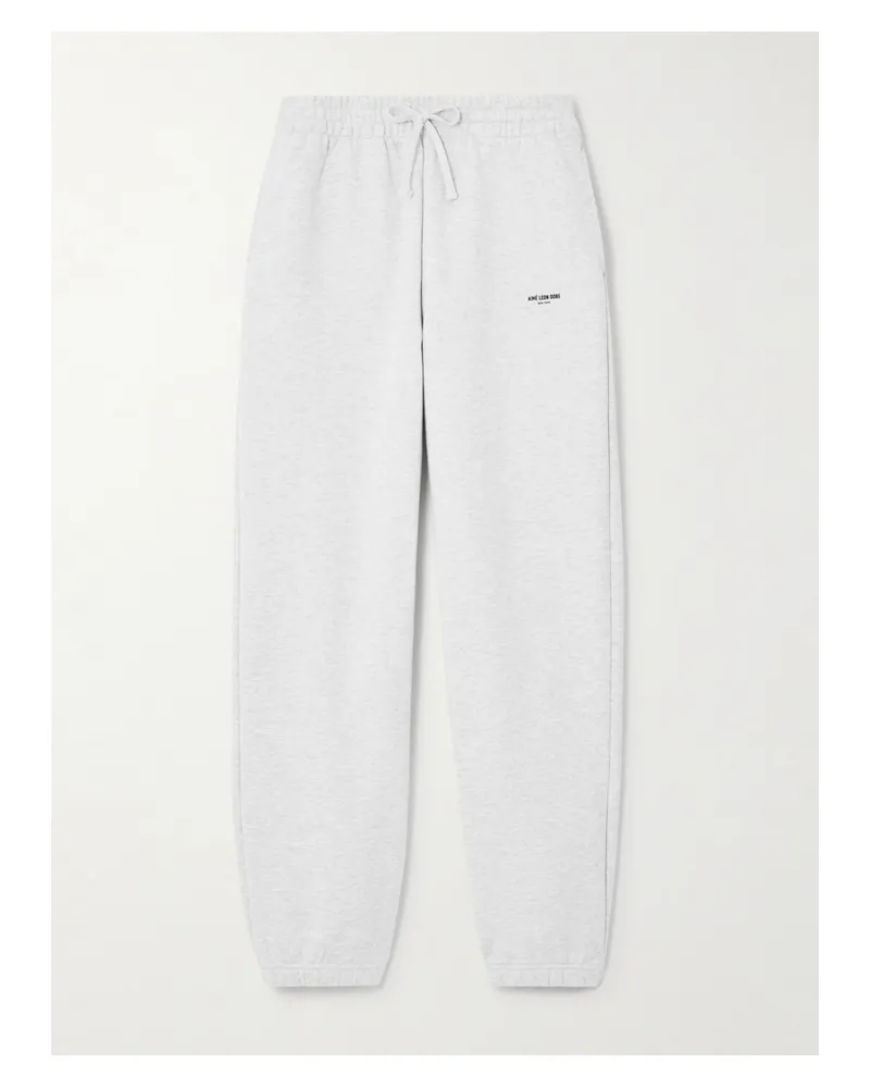 Aimé Leon Dore Cotton-jersey Track Pants - Gray Gray