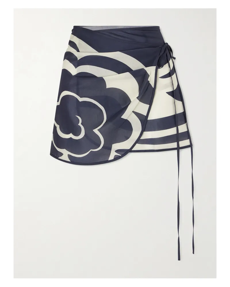 SIR Lilou Sarong Cotton Coverup - Blue Blue