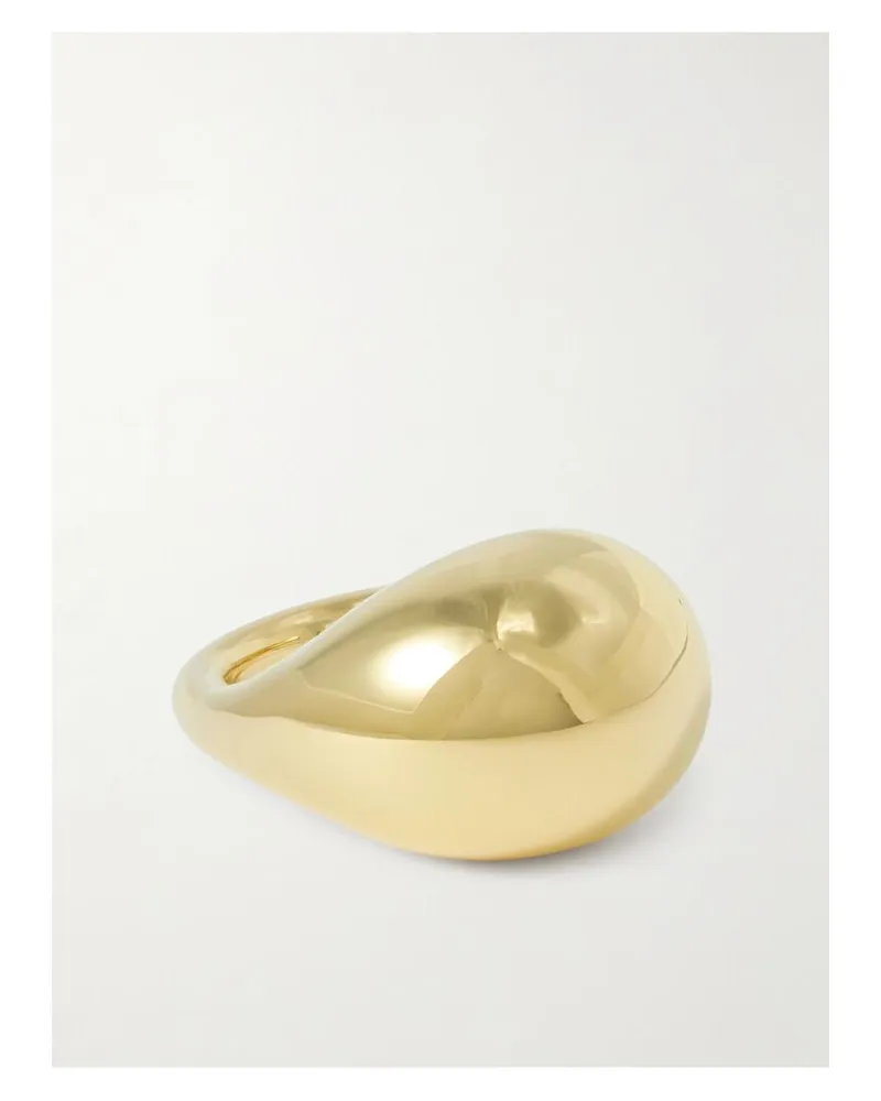 Bottega Veneta Vergoldeter Ring Gold