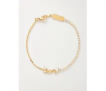 Cassandre Goldfarbenes Armband Mit Kristallen