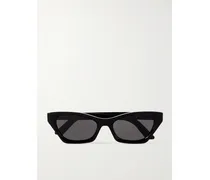Diormidnight B1i Cat-eye Acetate Sunglasses - Black