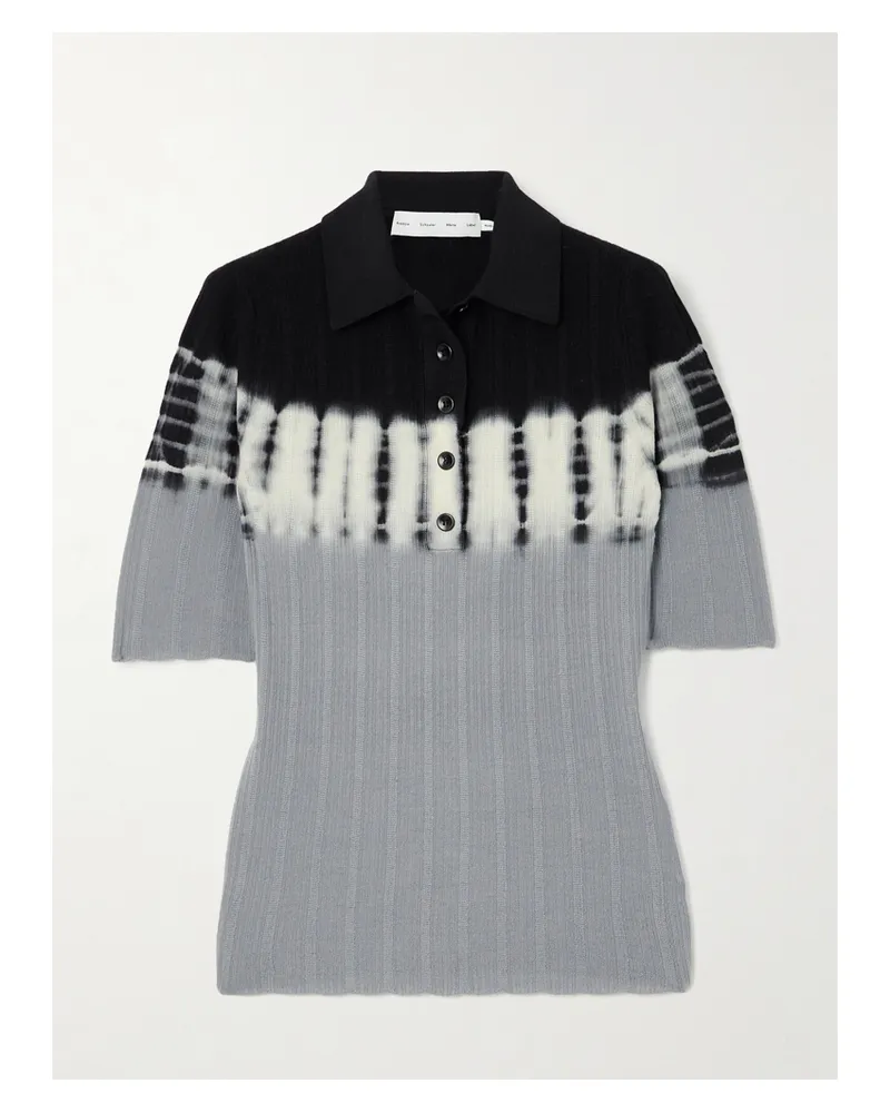 Proenza Schouler Louisa Polohemd Aus Wolle Mit Print - Grau Grau