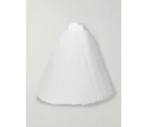 Joe Petticoat Satin-trimmed Tulle And Crinoline Maxi Skirt - Ivory