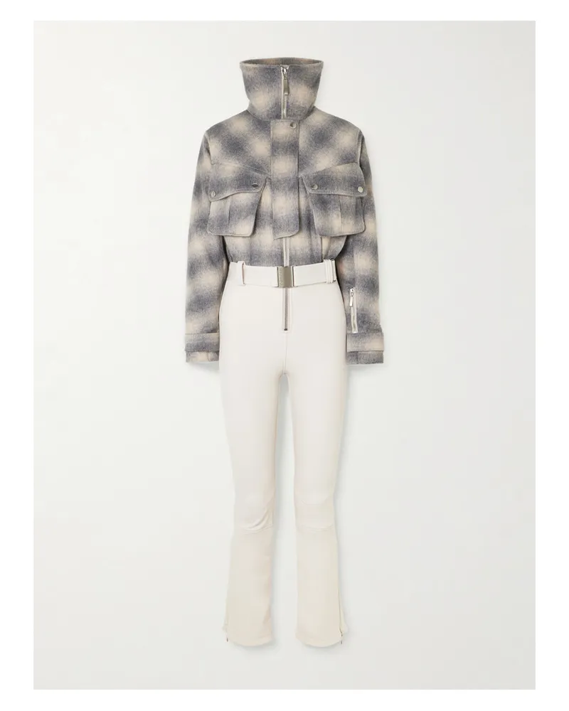 CORDOVA The Telluride Skianzug Aus Einer Wollmischung Und Stretch-material Mit Gürtel - Neutral Neutral
