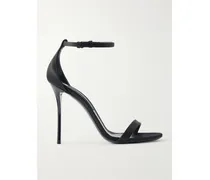 Satin Sandals - Black