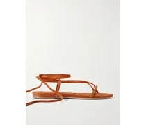 Penny Sandalen aus Veloursleder