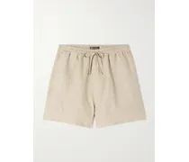 Shorts aus Leinen