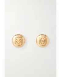 Loewe Anagram Pebble Verete Ohrstecker Gold