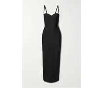 Body Underwire Long Dress – Onyx – Slipdress