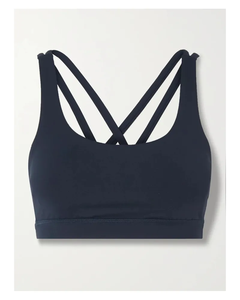 LULULEMON Energy Sport-bh Aus Luxtreme™-material - Blau Blau