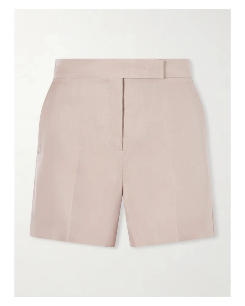Max Mara Aerosi Shorts Aus Seide - Neutral Neutral