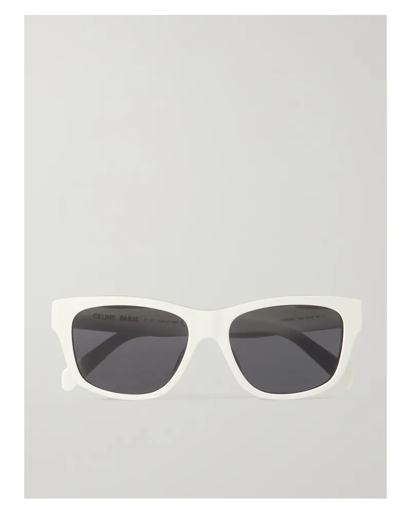 Celine Monochroms Square-frame Acetate Sunglasses - Neutrals Neutrals