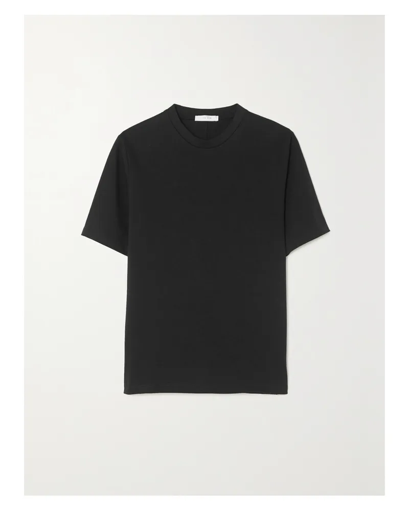 The Row Essentials Chiara Cotton-jersey T-shirt - Black Black