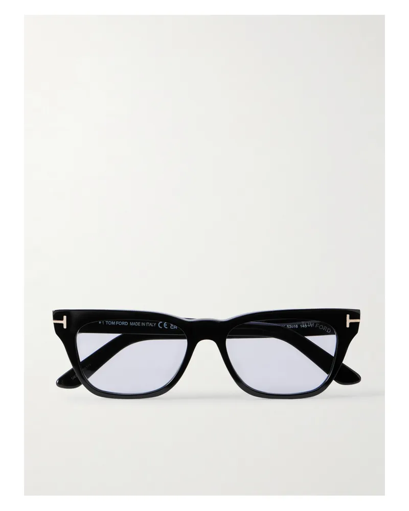 Tom Ford Penn Sonnenbrille Mit D-rahmen Aus Azetat - Schwarz Schwarz