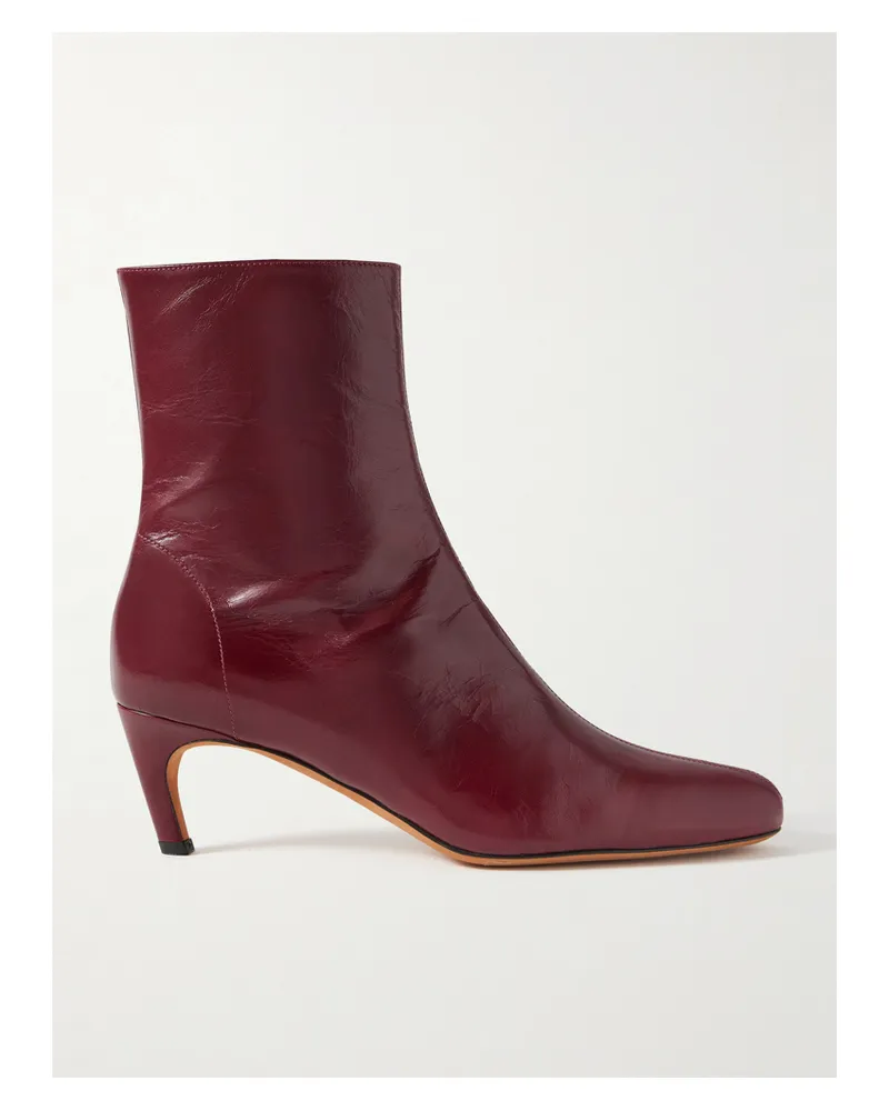 Proenza Schouler Uma Ankle Boots Aus Leder - Rot Rot