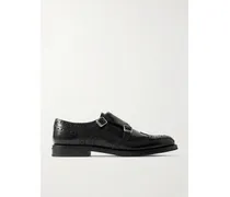 Lana R Brogues Aus Leder - Schwarz