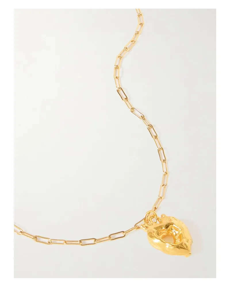 Alighieri The Lovers' Pact Vergoldete Kette Gold