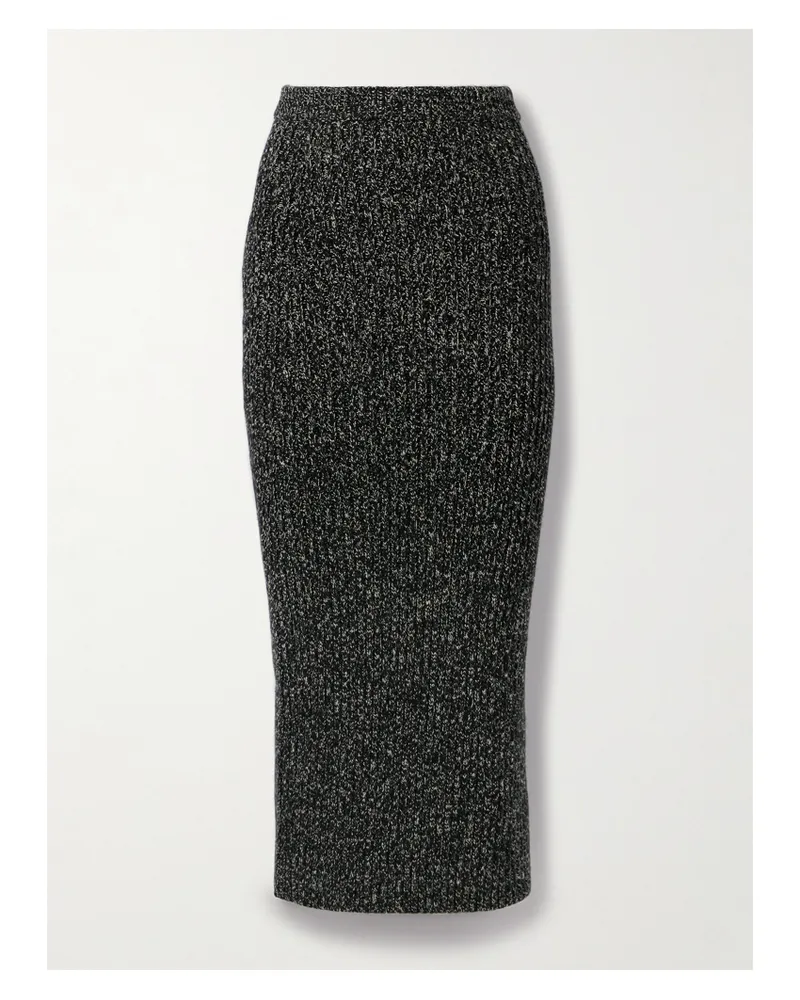 Max Mara Rodano Midirock Aus Einer Wollmischung - Grau Grau