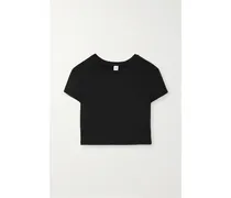 Alosoft Finesse Verkürztes T-shirt aus Jersey