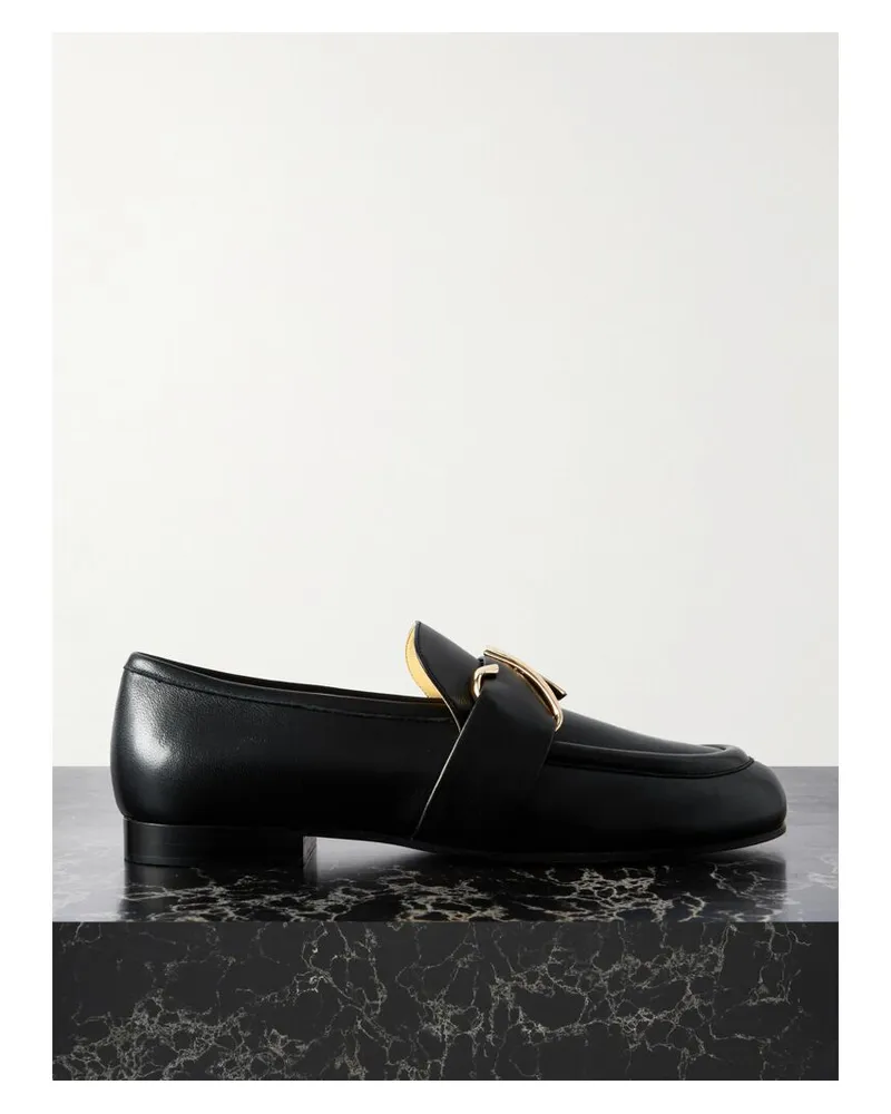 Proenza Schouler Monogram Loafers Aus Leder Mit Verzierung - Schwarz Schwarz