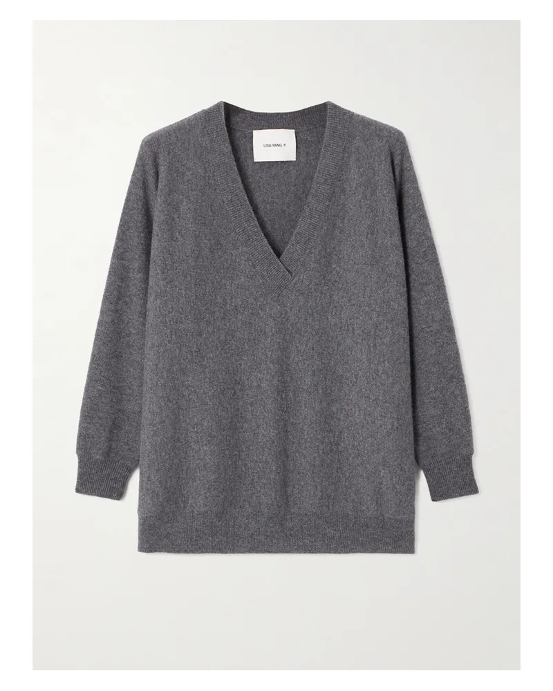 Lisa Yang Kenny Cashmere Sweater - Gray Gray