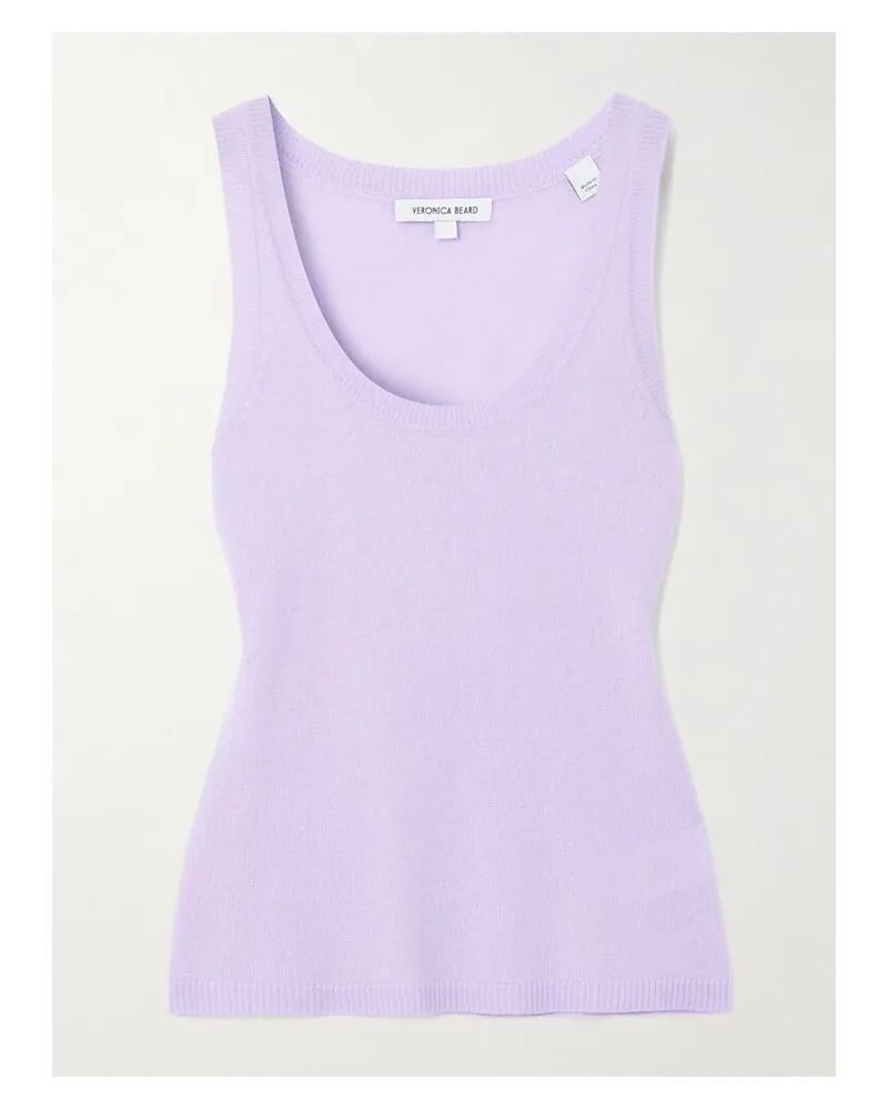 Veronica Beard Birke Tanktop Aus Kaschmir - Lila Lila