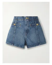 Ulla Johnson Camille Jeansshorts Blau