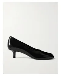 Burberry Pumps aus Lackleder Schwarz