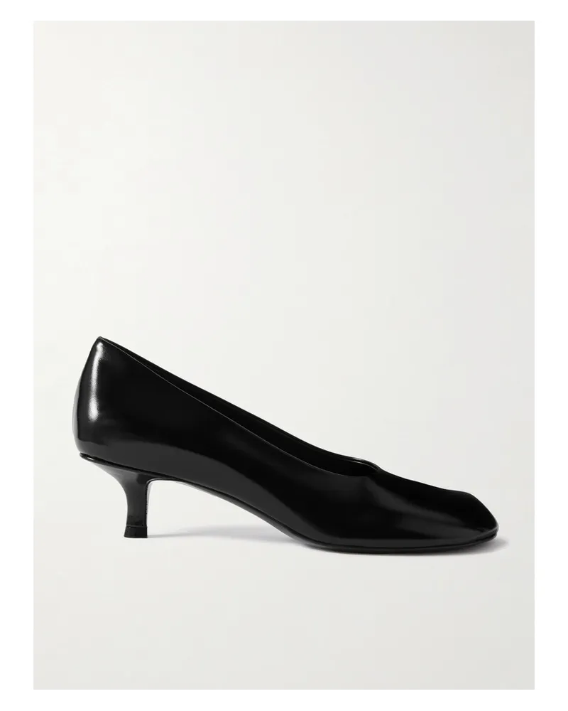 Burberry Pumps aus Lackleder Schwarz