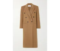 Doppelreihiger Mantel aus Wollfilz
