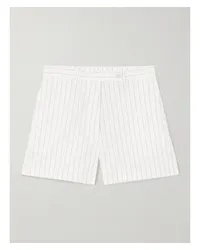 Giuliva Heritage Collection Nina Shorts aus Baumwollpopeline Blau