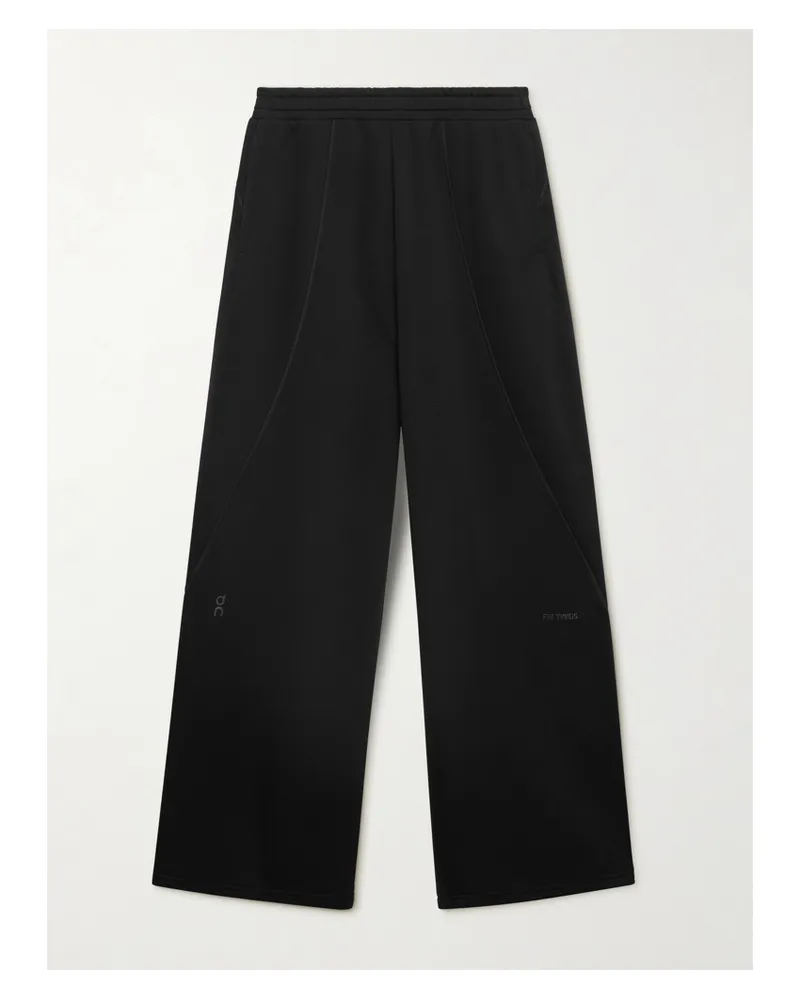 ON Fka Twigs Club Jogginghose Mit Weitem Bein Aus Jersey Aus Einer Baumwollmischung - Schwarz Schwarz