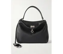 Rodeo Mini Leather Tote - Gray