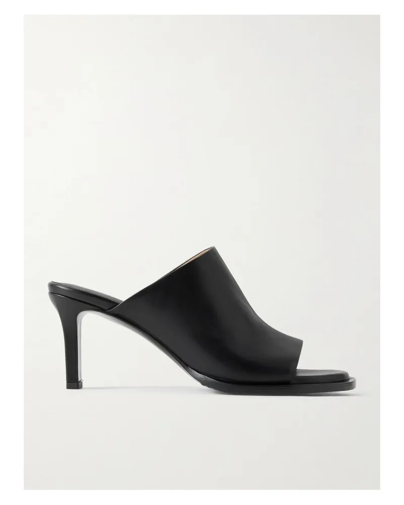 TOD'S Mules Aus Leder - Schwarz Schwarz