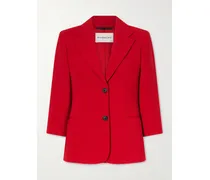 Crepe-cady Blazer - Red