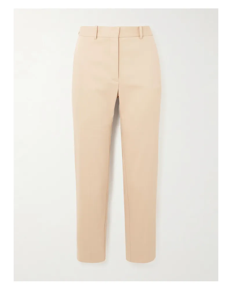 Joseph Bing Court Hose Mit Schmalem Bein Aus Gabardine Aus Einer Baumwollmischung - Neutral Neutral