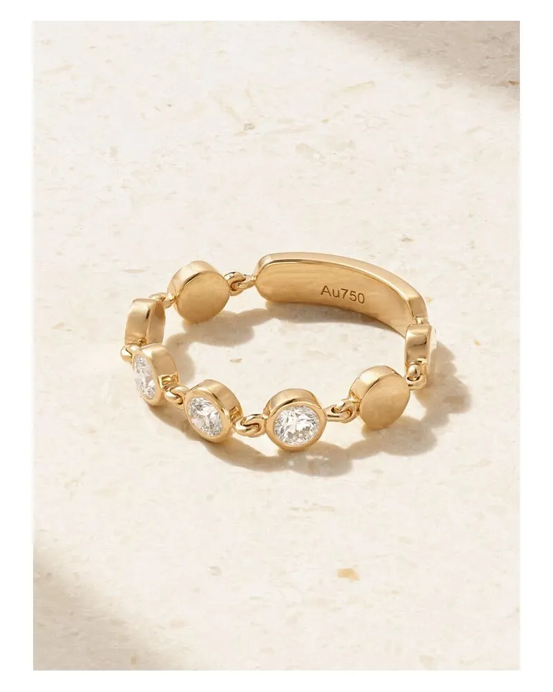 Messika D-vibes Medium Ring Aus 18 Karat Gold Mit Diamanten Gold