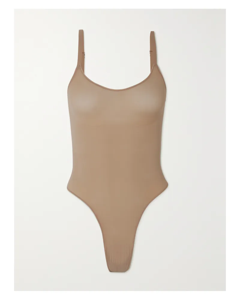 SKIMS Everyday Sculpt Bodysuit – Clay – Body - Neutral Neutral