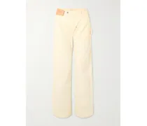 Twisted Tief Sitzende Jeans Mit Weitem Bein - Gelb