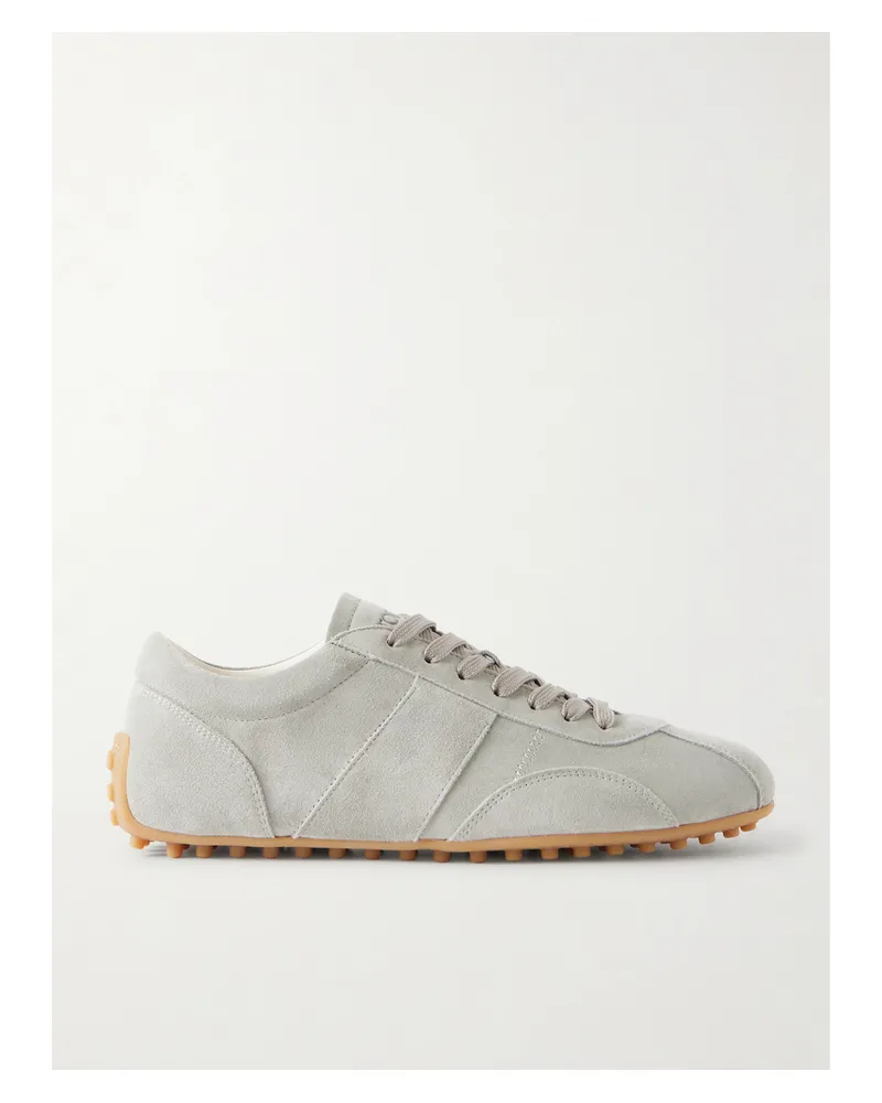 TOD'S Sportiva 59l Suede Sneakers - Gray Gray