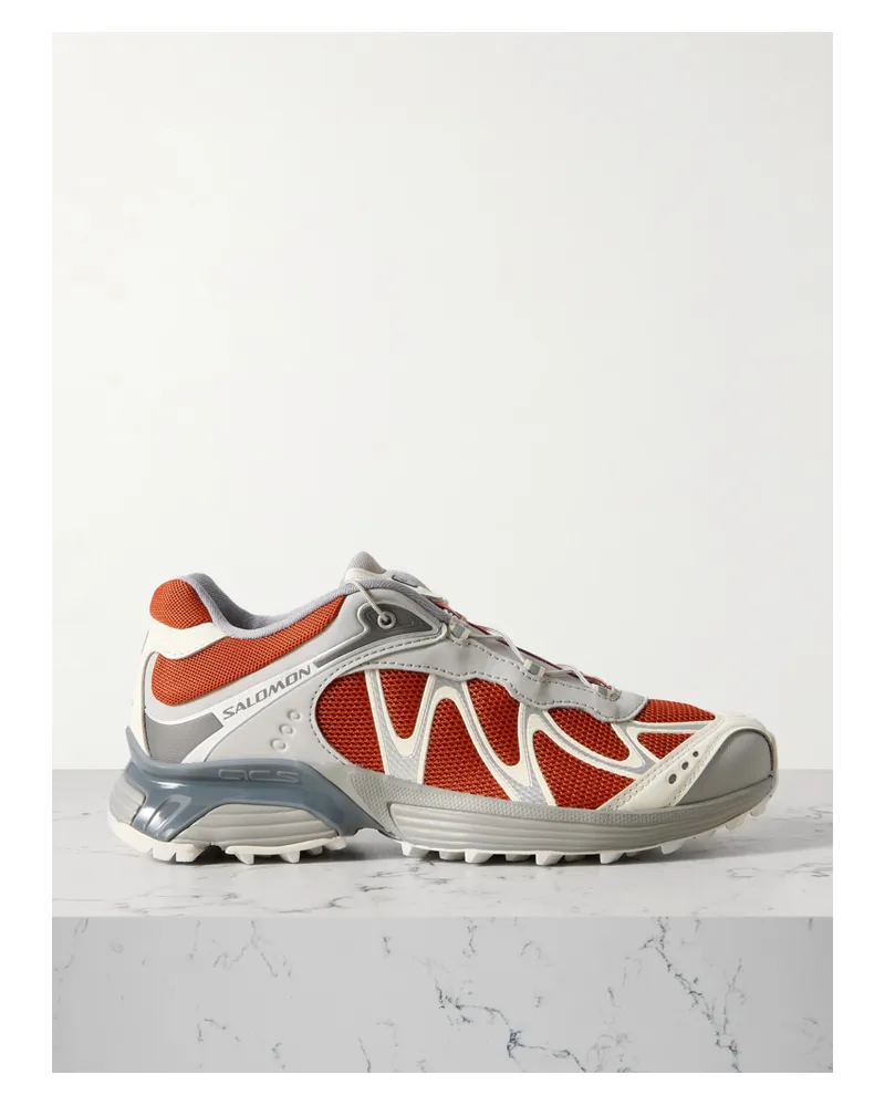 Salomon Xt-whisper Sneakers Aus Mesh Mit Gummibesätzen - Rot Rot