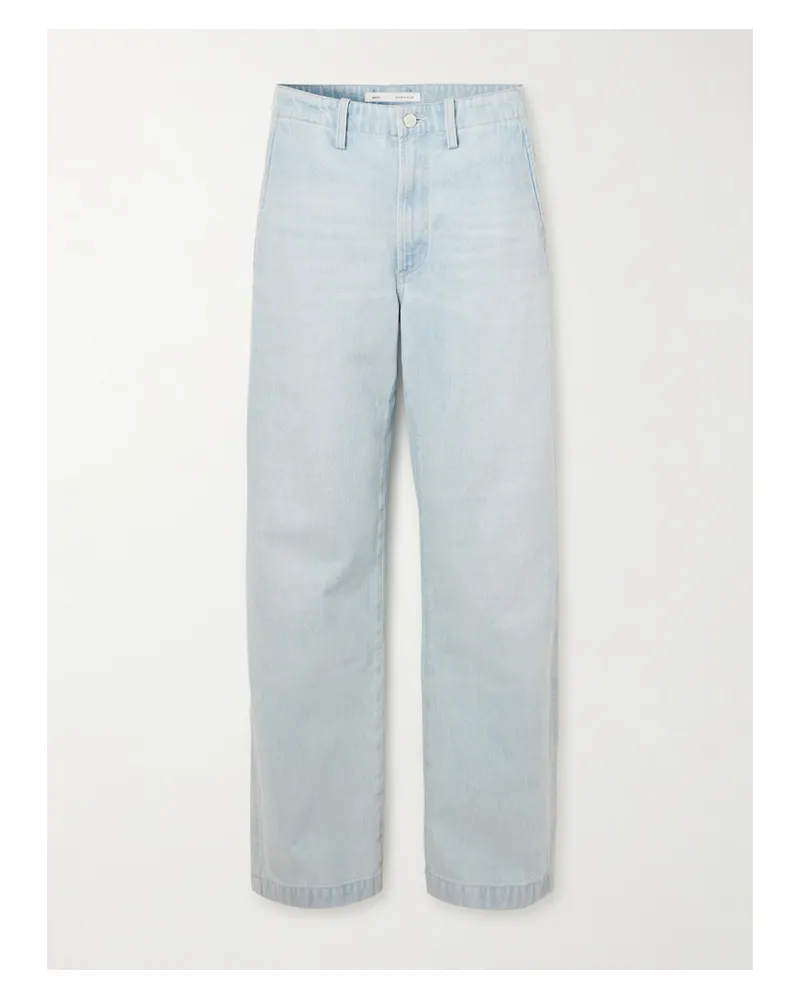 AGOLDE Maria Mcmanus Mid-rise Wide-leg Jeans - Blue Blue