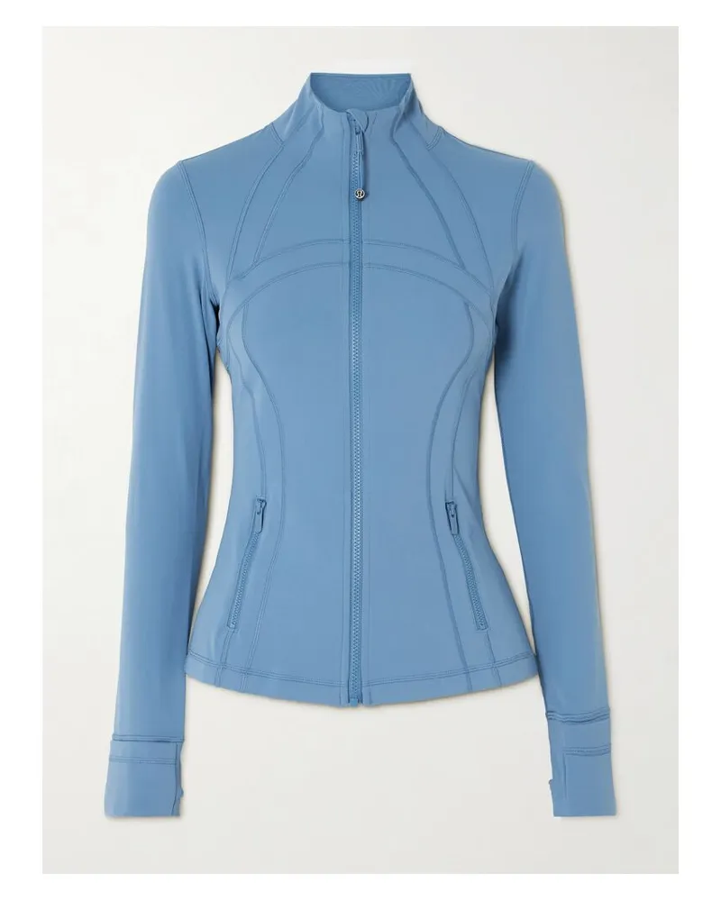 LULULEMON Define Jacke Aus Nulu™-material - Blau Blau