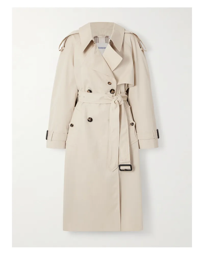 Burberry Fitzrovia Trenchcoat Aus Baumwollgabardine - Neutral Neutral