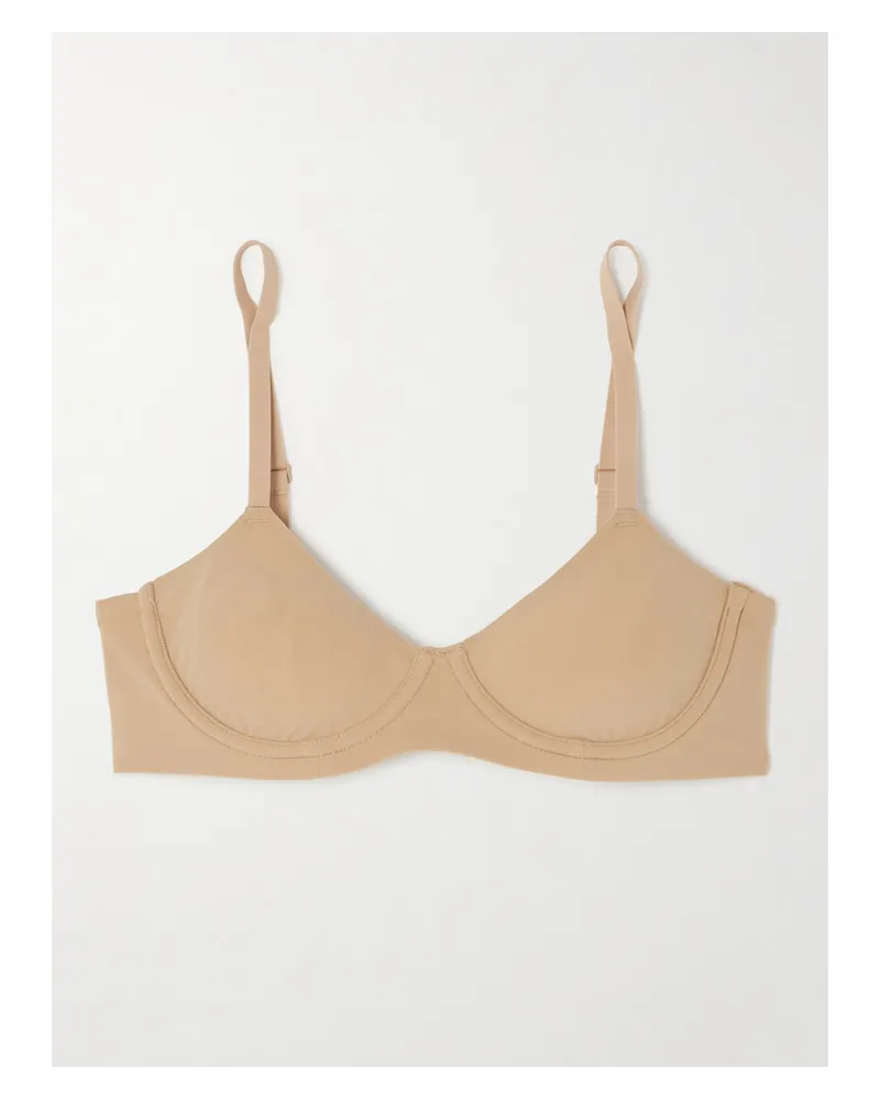 SKIMS Fits Everybody Unlined Demi Bra – Clay – Bügel-bh Neutral